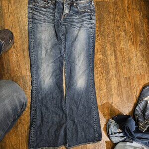 Silver jeans